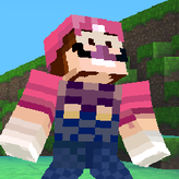 mario minecraft runner game