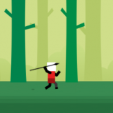 spear toss game